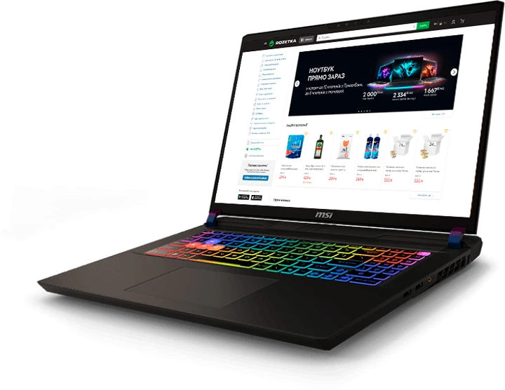 Ноутбук MSI Vector A16 HX A8WHG-019XUA (9S7-15MM72-019) Cosmos