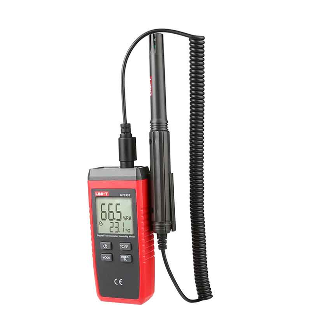 Вимірювач температури та вологості Uni-T UT333S (5901890044943) - зображення 3