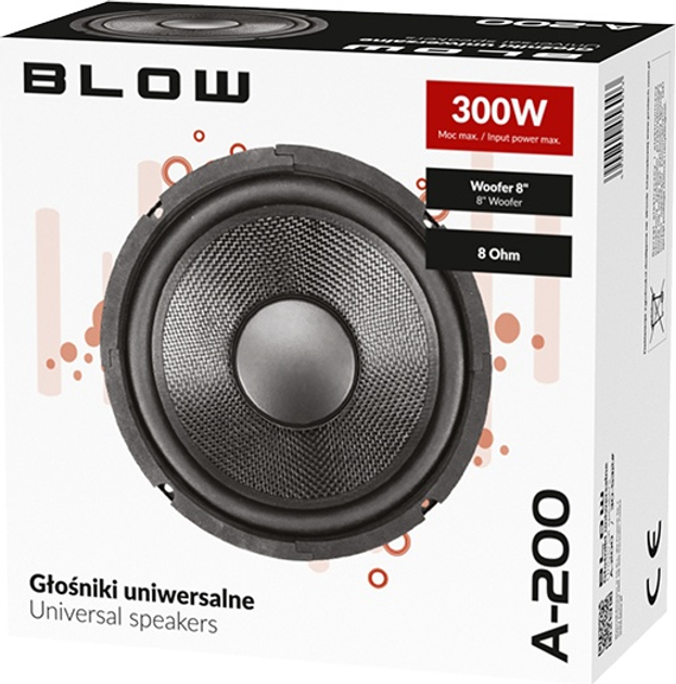 Głośnik samochodowy Blow A-200 8 Ohm (5900804056003) - obraz 3