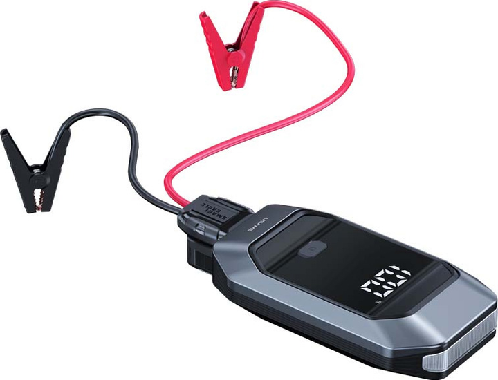Пускозарядний пристрій Usams ZB284ZDB01 500A 8000 mAh Black (ZB284ZDB01) - зображення 4