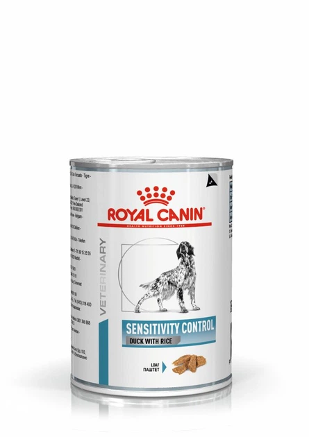 Влажный корм для собак Royal Canin Sensitivity Control Duck при нежелательной реакции на корм, 410 г - Фото 1 Влажный корм для собак Royal Canin Sensitivity Control Duck при нежелательной реакции на корм, 410 г - изображение 1