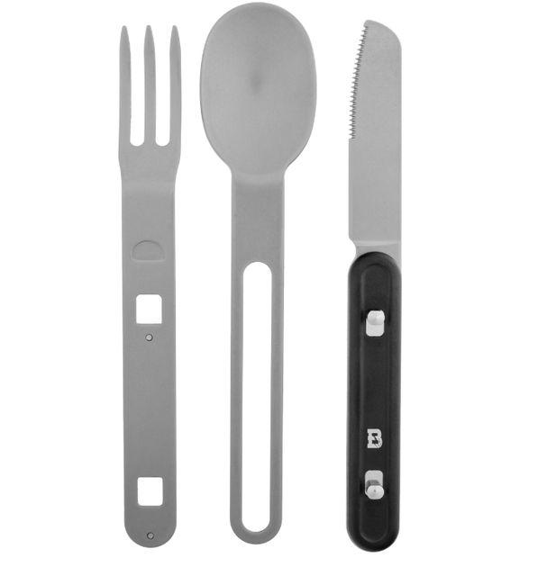 Мультитул Badger Outdoor Cascade 3 Инструментов Ложка Вилка Нож BO-KFS-CSC - изображение 2