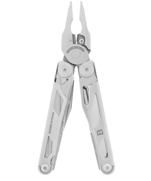 Мультитул Badger Outdoor Claw 20 Инструментов Нейлоновый Чехол Серый BO-MT-CLW - изображение 6