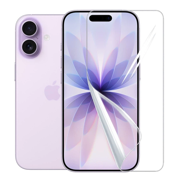 Гидрогелевая пленка Hydrogel Film для iPhone 17, Transparent - Фото 1 Гидрогелевая пленка Hydrogel Film для iPhone 17, Transparent - изображение 1