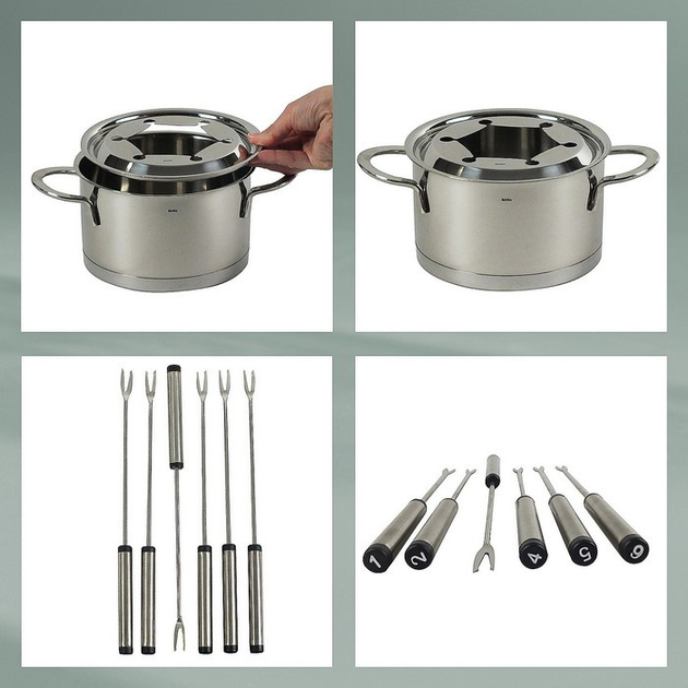 Zestaw do fondue Kela Cailin 1.2 l (4025457109683) - obraz 3