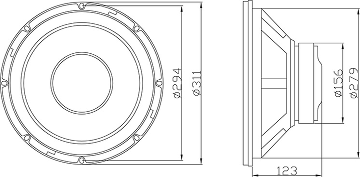 Głośnik samochodowy Blow A-300 4 Ohm (5900804056034) - obraz 2