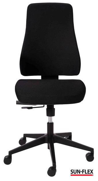Офісне крісло Sun-Flex Officechair MB 250405 Black (7350042902811) - зображення 4