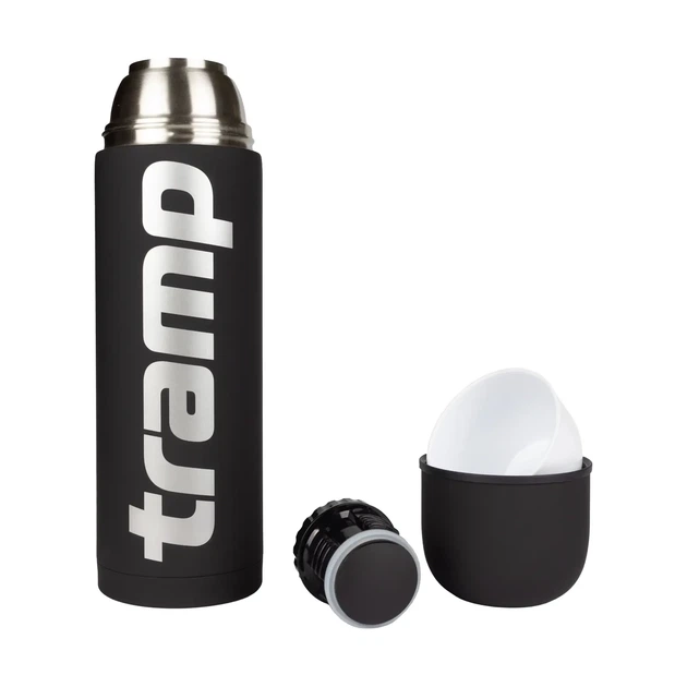 Термос туристичний TRAMP Soft Touch 1 л UTRC-109 black (UTRC-109-black) - Фото 1 Термос туристичний TRAMP Soft Touch 1 л UTRC-109 black (UTRC-109-black) - зображення 1