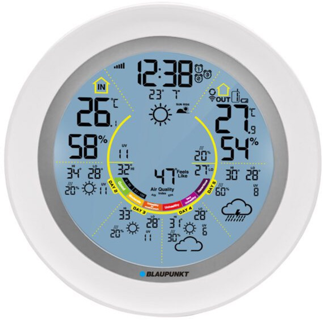 Stacja pogodowa Blaupunkt WS60WH APP (5901750508134) - obraz 1