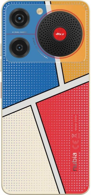 Мобільний телефон Nubia Music 4/128GB POP Art – фото, відгуки