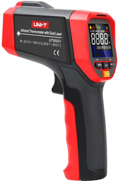 Вимірювач температури Uni-T UT302C+ (5901890074919) - зображення 1