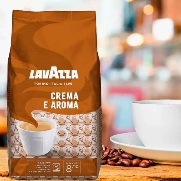 Зернова кава Lavazza Crema e Aroma 1 кг (211) - изображение 4