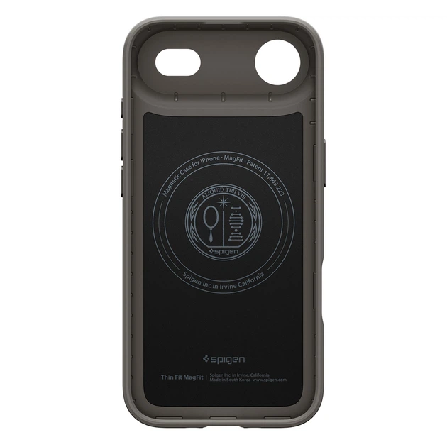 Чехол Spigen Thin Fit MagFit для iPhone Air Gunmetal (ACS10308) - Фото 10 Чехол Spigen Thin Fit MagFit для iPhone Air Gunmetal (ACS10308) - изображение 10