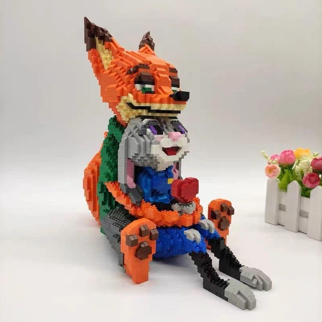 Великий конструктор блоковий Джуді і Нік Зоотрополіс Zootopia 4600 деталей - Фото 1 Великий конструктор блоковий Джуді і Нік Зоотрополіс Zootopia 4600 деталей - зображення 1