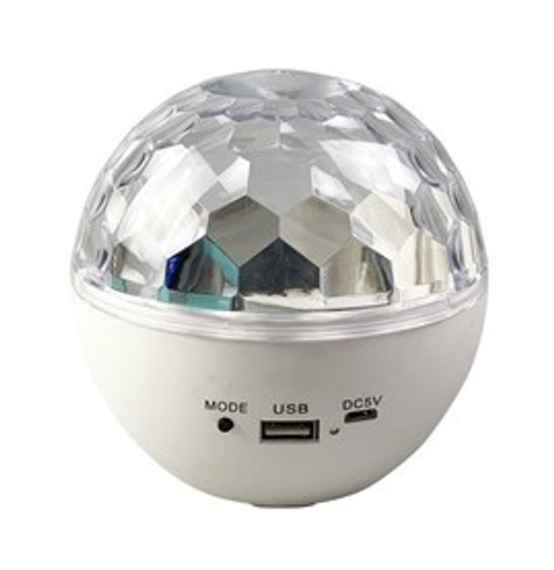 Lampa disco Standart LUMINAIRE DISCO 8W RGB 1800MAH IP44 BLTH (4772013449515) - obraz 2