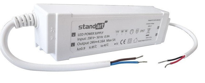 Zasilacze LED Standart 120W 5A 24V DC IP67 (4772013311577) - obraz 1