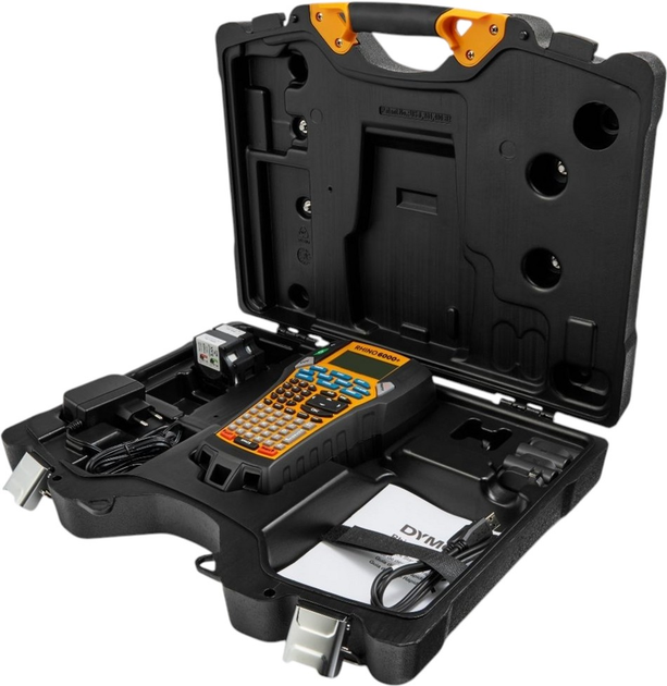Drukarka etykiet Dymo Rhino 6000+ Hard Case Kit Yellow (2122966) - obraz 3