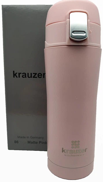 Термочашка Krauzer 350мл 86-350Pink - изображение 2