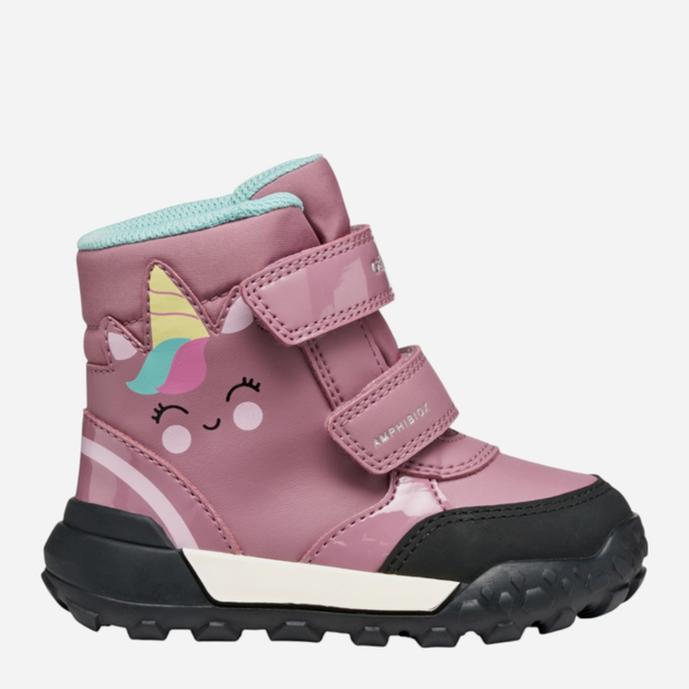 Дитячі демісезонні черевики для дівчинки Geox B Trekkyup Girl B Ab B566MD-054FU-C8006 27 Рожеві (8058192465253) - зображення 1