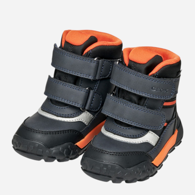 Дитячі зимові чоботи для хлопчика Geox B Trekkyup Boy B Abx B566LD-0MEBC-C0659 24 Темно-сині (8058192464669) - зображення 5