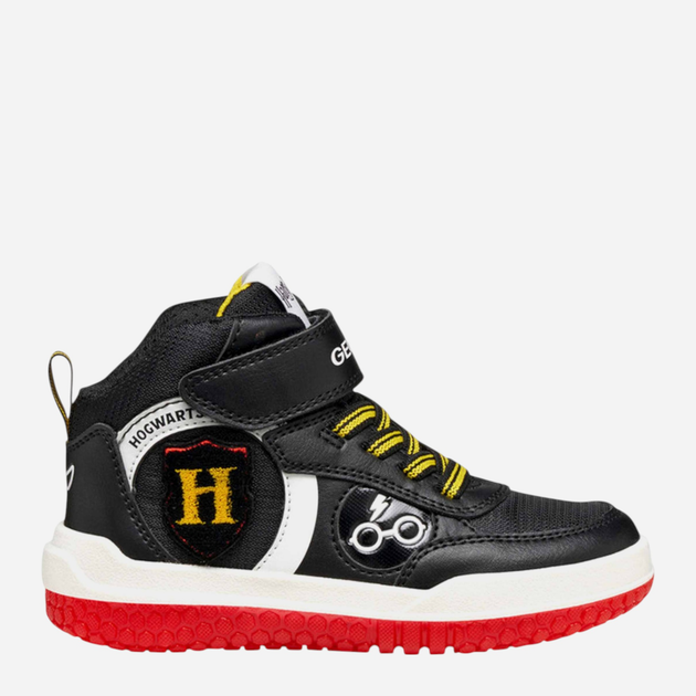 Sneakersy chłopięce wysokie Geox J Buzzerlight Boy J56MCD-054FU-C0048 31 Czarne (8058192455872) - obraz 1