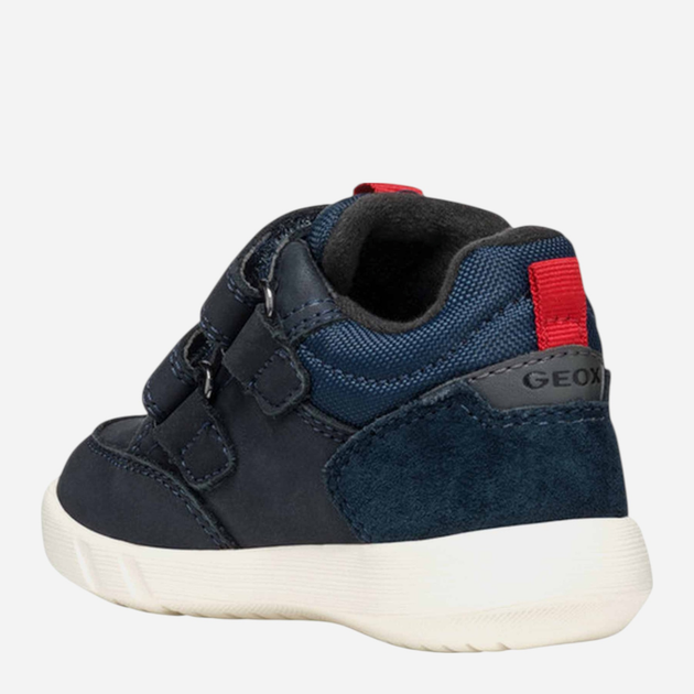 Buty sportowe chłopięce na rzepy Geox B Hyroo Boy Wpf B365EA-032FU-C0735 26 Granatowe (8056206905177) - obraz 3