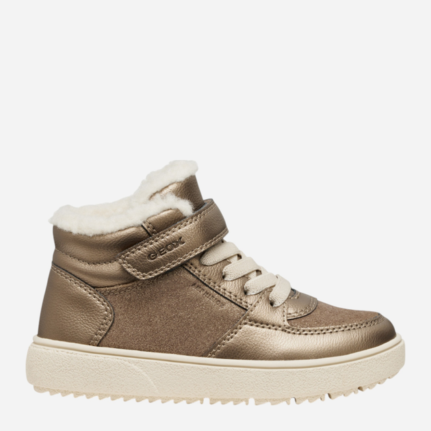 Дитячі зимові черевики для дівчинки Geox J Theleven Girl B Ab J56HTA-077BC-C9006 28 Сірі (8058192511882) - зображення 1