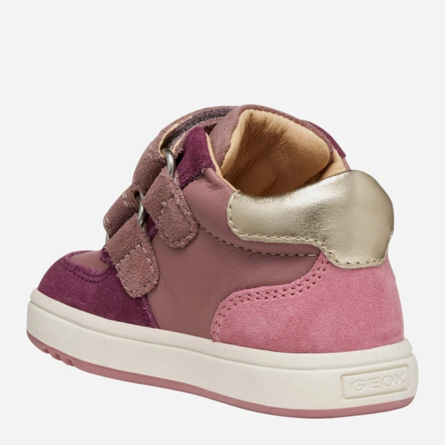 Trzewiki dziecięce dla dziewczynki Geox B Biglia Girl B564CA-02285-CL88H 23 Różowe (8058192461453) - obraz 5