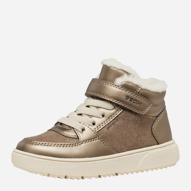 Дитячі зимові черевики для дівчинки Geox J Theleven Girl B Ab J56HTA-077BC-C9006 33 Сірі (8058192511936) - зображення 3
