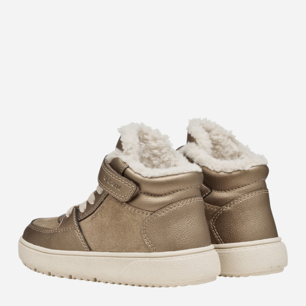 Підліткові зимові черевики для дівчинки Geox J Theleven Girl B Ab J56HTA-077BC-C9006 35 Сірі (8058192511950) - зображення 6
