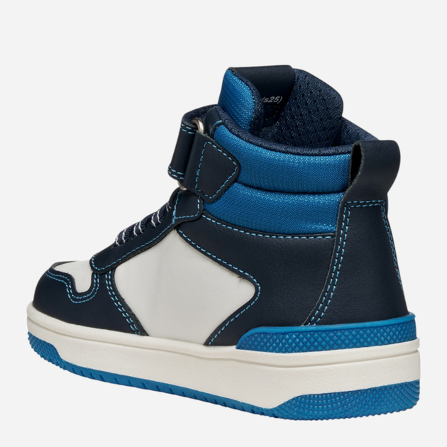 Sneakersy chłopięce wysokie Geox J Washiba Boy J56LQH-05411-C4211 27 Granatowe (8058192515682) - obraz 4