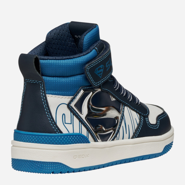 Sneakersy chłopięce wysokie Geox J Washiba Boy J56LQH-05411-C4211 28 Granatowe (8058192515699) - obraz 5