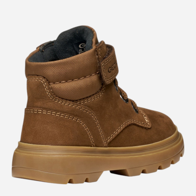Дитячі демісезонні черевики для хлопчика Geox B Kiddartah Boy B4662B-032FU-C6777 23 Коричневі (8058192460159) - зображення 4