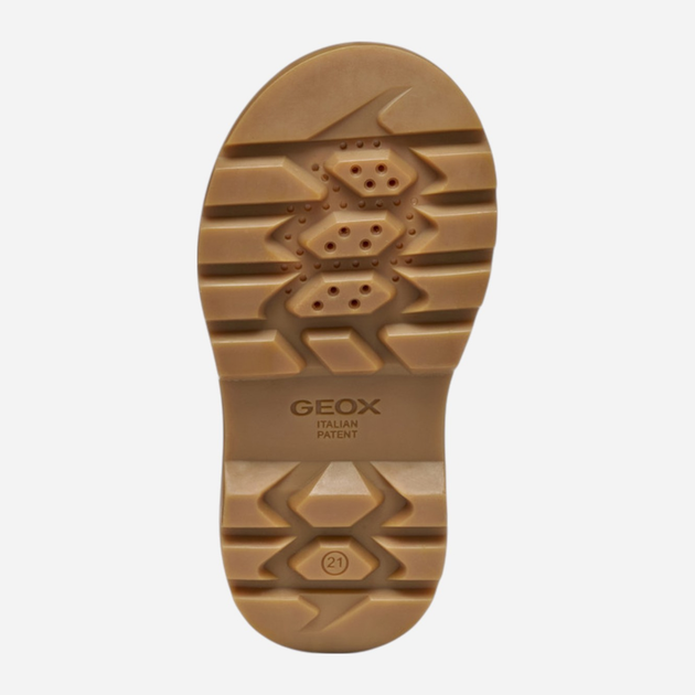 Дитячі демісезонні черевики для хлопчика Geox B Kiddartah Boy B4662B-032FU-C6777 23 Коричневі (8058192460159) - зображення 7
