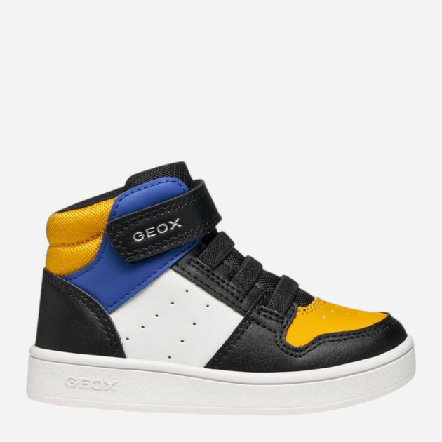 Дитячі високі кеди для хлопчика Geox B Eclyper Boy B465LA-000BC-C9241 22 Чорні (8058192459511) - зображення 1