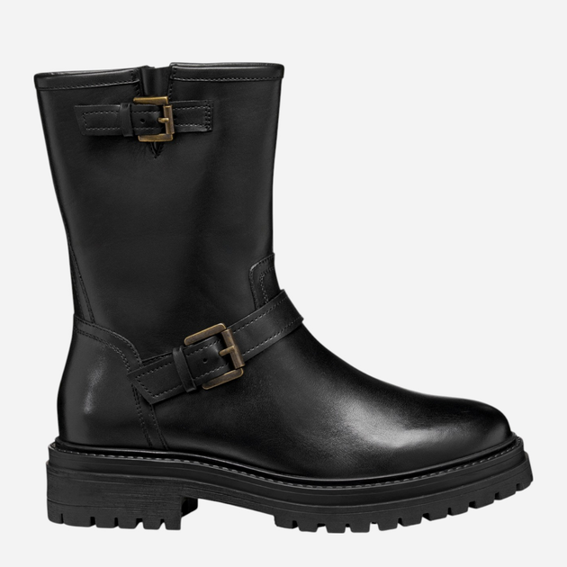 Kozaki damskie skórzane Geox D Iridea D56HRK-00043-C9999 41 Czarne (8058192474408) - obraz 1