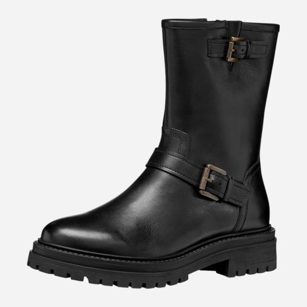 Kozaki damskie skórzane Geox D Iridea D56HRK-00043-C9999 37 Czarne (8058192404153) - obraz 5