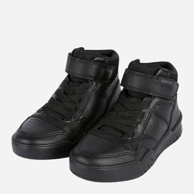 Sneakersy chłopięce wysokie Geox J Perth Boy J367RF-0FE8V-C9999 29 Czarne (8056206230378) - obraz 4