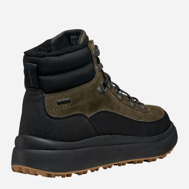 Trzewiki męskie skórzane Geox U Granito + Grip B A U46FZD-022BC-C0498 43 Khaki (8058192530449) - obraz 5