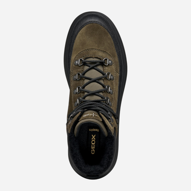 Trzewiki męskie skórzane Geox U Granito + Grip B A U46FZD-022BC-C0498 44 Khaki (8058192530456) - obraz 8