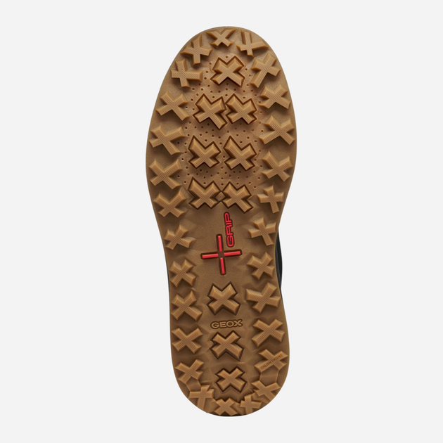 Trzewiki męskie skórzane Geox U Granito + Grip B A U46FZD-022BC-C0498 43 Khaki (8058192530449) - obraz 9