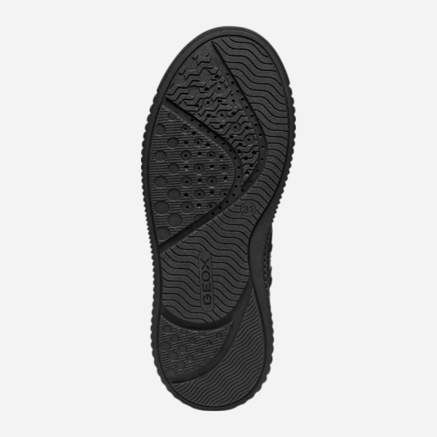Sneakersy młodzieżowe dziewczęce wysokie Geox J Laquinny Girl J56M3F-000HH-C9999 35 Czarne (8058192520105) - obraz 5
