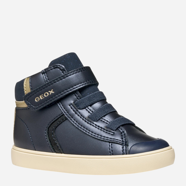Sneakersy dziecięce wysokie dla dziewczynki Geox B Gisli Girl B461MA-000NF-C4256 22 Granatowe (8058192458552) - obraz 2