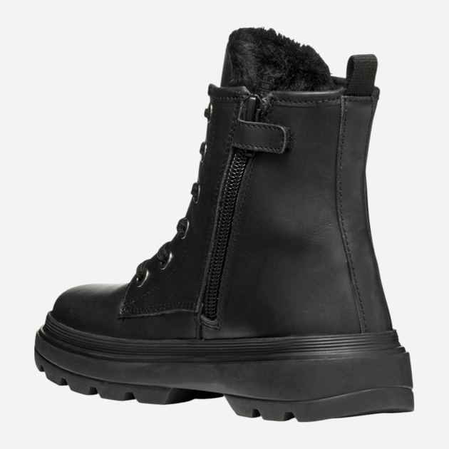Підліткові демісезонні черевики для дівчинки Geox J Kiddartah Girl J56MGG-08566-C9999 36 Чорні (8058192517709) - зображення 3
