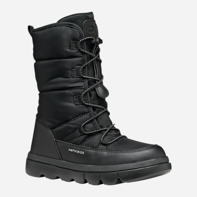 Дитячі зимові чоботи для дівчинки Geox J Willaboom Girl B A J56HWA-0FU54-C9999 34 Чорні (8058192512254) - зображення 2