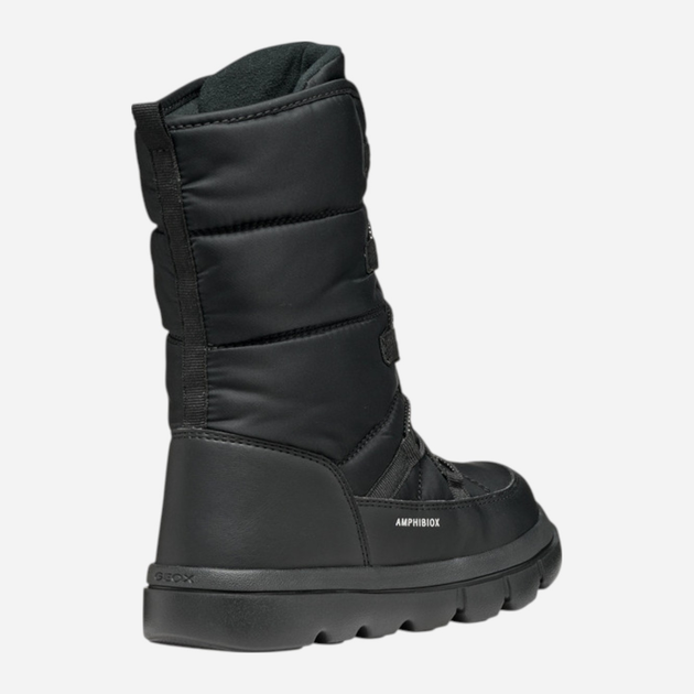 Підліткові зимові чоботи для дівчинки Geox J Willaboom Girl B A J56HWA-0FU54-C9999 39 Чорні (8058192512308) - зображення 4