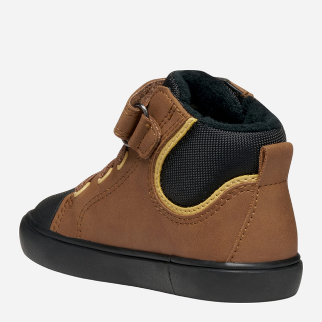 Sneakersy dziecięce wysokie dla dziewczynki ocieplane Geox B Gisli Boy B461NC-0MEFU-CR69B 26 Brązowe (8058192446405) - obraz 3