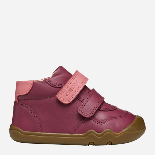 Дитячі демісезонні черевики для дівчинки Geox B Steppieup Girl B5663C-00085-C8H8F 25 Бордові (8058192465581) - зображення 1
