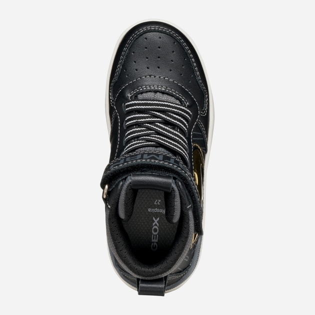 Sneakersy chłopięce wysokie Geox J Washiba Boy J56LQG-05411-C0495 31 Czarne (8058192455476) - obraz 6