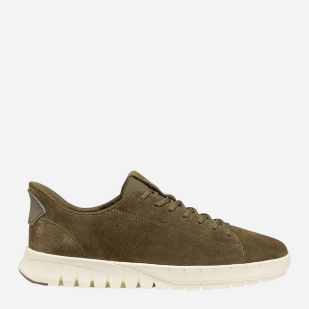 Sneakersy męskie Geox U Flextride Plus U56MAA-00022-C3009 46 Khaki (8058192542855) - obraz 1
